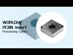 Вставка азотистого бора CCGW режущих инструментов карбида PCBN ManaNova поликристаллическая кубическая video