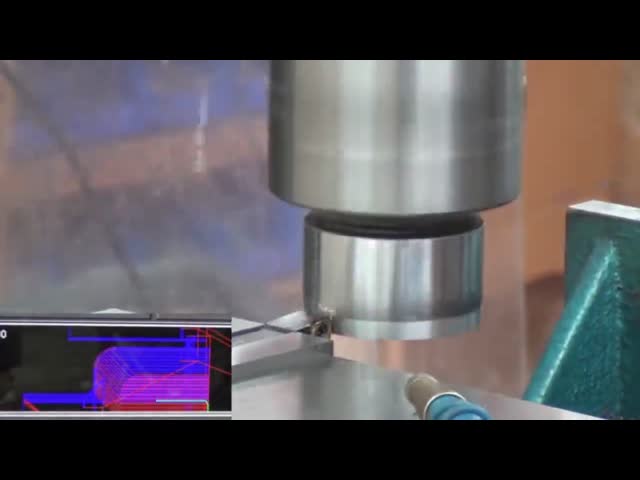 Настроить алюминиевые детали Прецизионная лазерная резка с ЧПУ Прецизионное микрофрезерование с ЧПУ видео