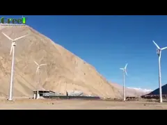 Ветротурбина 20КВ тангажа связи решетки энергии ветрянки солнечная гибридная горизонтальная для дома video