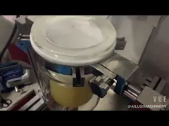 Аттестация CE машины смесителя вакуума одиночной фазы делая эмульсию стеклянная video