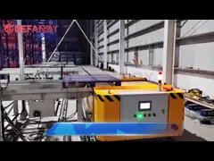 Автоматический электрический тип тележка 0 рельса таблицы подъема батареи - 20m/min video