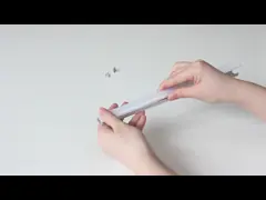 Крытый алюминиевый утопленный профиль приведенный прокладки для линейного освещения приведенного прокладки video