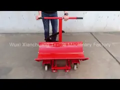 China Narrow Fabric Roll Winding Machine Rewinding Doffing Device supplier
