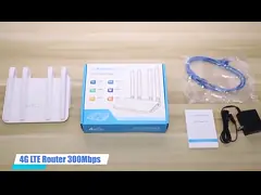 Маршрутизатор CPE 4G LTE локальных сетей LAN 300Mbps WiFi беспроводной БОЛЕЗНЕННЫЙ открыл SIM-карту video