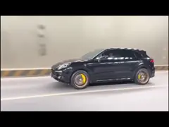 White Yellow AK 10N Porsche Brake Calipers Aluminum Alloy