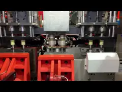 Машина прессформы дуновения PE высокоскоростная зажимая 1 главную бутылку молока video