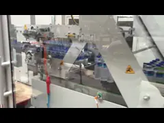 Встроенная автоматическая машина для упаковки 25PPM l машина сокращения обруча сокращения уплотнителя video