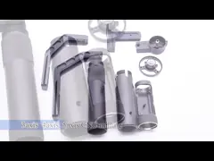 Изготовленный на заказ алюминиевый филируя подвергать механической обработке CNC обслуживаний частей алюминиевый video