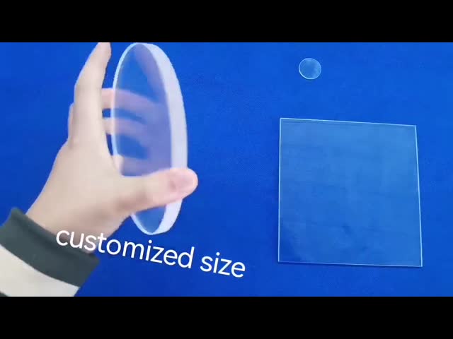 Welding Quartz Glass Plate Flat Sheet Optical Sight Glass Window
