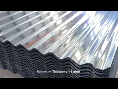 Препайнтед покрытый цинк толщины листа толя 1.5мм гофрированного металла ГИ video