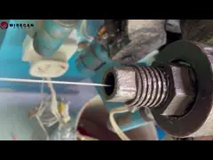 15kw 90kg/H Wire Manufacturing Machine Silicone Cable Extrusion Line