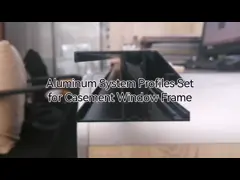 Global Hot Sale Aluminum Extrusions Supporting for Casement Window Frame Building Materials