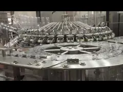 DCGF14 Carbonated оборудование бутылки вина машины завалки 4000BPH безалкогольного напитка заполняя video