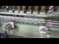 4000bph Vaseline Jelly SS316 воск толстый жидкий нагрев горячей разливочной машины video