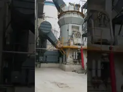 China HVM Style Dust Free Energy Efficient Cement Raw Meal Vertical Mill 100t/H supplier