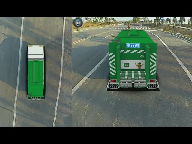ユニバーサルカー盲点監視システム 0.3-2M検出距離 24x16.5x45.3cm パッケージサイズ