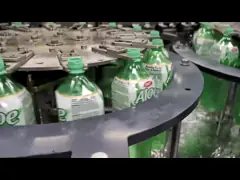 Оборудование сока PLC машины завалки сока CGF8 2000BPH разливая по бутылкам video
