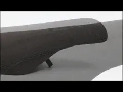 Тип место черных частей велосипеда фристайла седловины BMX жирный со столбом места сплава комбинированным video