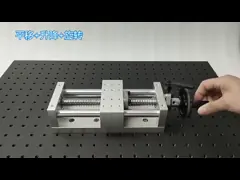 Этапа вращения точности алюминиевого сплава шестерня червя платформы Xzθ ручного многомерная video