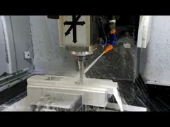 Индивидуальный заводской прецизионный металлический корпус Алюминиевая ручка для обработки деталей из листового металла с ЧПУ video