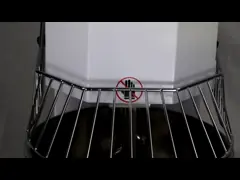 Переменная скорость смесителя еды управлением 12kg 30L Commerical панели IC для пиццерии ресторана video