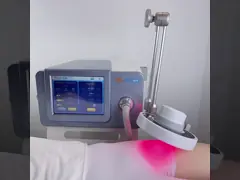 Прибор терапией Physio магнето обработки боли магнитный с красным цветом около инфра света приведенного 200w video