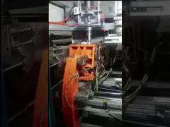 Химическая автоматическая машина машины прессформы дуновения бутылки PE 10L автоматическая дуя video