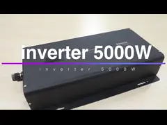 Мобильный DC к управлению 50x30x15CM ПК инвертора волны синуса AC 1KW video