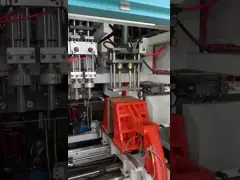 2 бутылки PE слоя штранг-прессование болторезного патрона машины 3 автоматических дуя пластиковое video