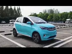 4-колесный электромобиль 3,42 м с литиевой батареей 10,8 кВтч может пробежать 120 км video