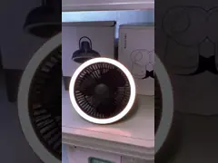 Customized Timable Tripod Portable Camping Fan Outdoor USB Rechargeable