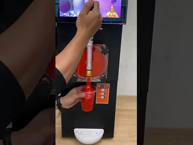 Frozen Slush Machine For Ice Smoothie 1 Tank Big Capacity Commercial