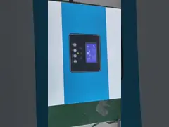 5500В с ряда 100А МППТ входного напряжения инвертора решетки широкого ПВ построенного в пылезащитном экране video