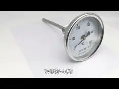 Термометр биметалла заднего соединения 500 градусов промышленный video