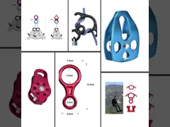 Поворотный крюк с карабином для кемпинга, походов, улицы video