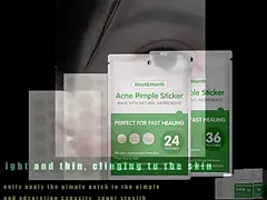 Silicone Gel Invisible Pimple Patch Tea Tree Oil Ultra Thin Concealing Anti Acne Patch