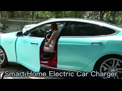 Зарядная станция WIFI EV OCPP1.6 16A Домашняя точка быстрой зарядки video