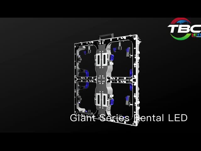 Outdoor P3.91mm 500x500mm Stage Rental LED Display 5000nits High Brightness