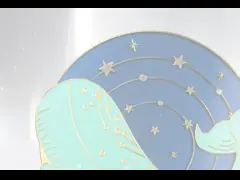 Fadeless Custom Metal Lapel Pins Die Cast Pins Anti Erosion Silver Nickel Imitation Gold