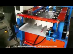 Портативная машина ролика шва положения металла гальванизировала стальные катушки video