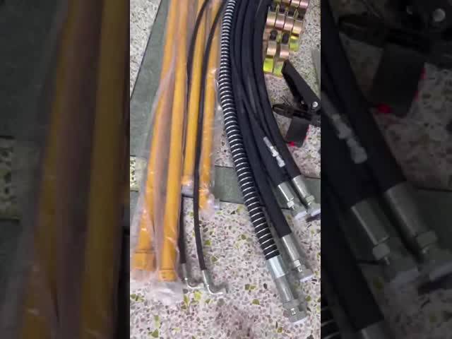 EX200 R210 Excavator the welding Hydraulic breaker pipeline Kit Hose Rock Breaker Hammer