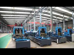 Крен Purlin C80-300 c формируя машину, полноавтоматический крен канала c формируя машину video