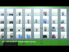 5 лоток опрокидывает показатель и mp3 плеер поддержки монитора младенца 1080P видео- video