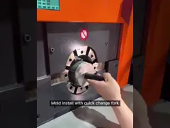 PLC Control Hose Crimper Machine Manual  2 Inch 31.5Mpa 380T