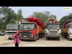 Автобетононасос б/у 46 м на продажу video