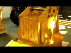 1600kg 3600lb 1.2m 47in Round Hydraulic Lifting Electromagnet For Crane Metal Scrap