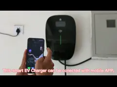 ПРИЛОЖЕНИЕ WIFI 4G Трехфазное общественное зарядное устройство EV Кабель OCPP Type 2 video