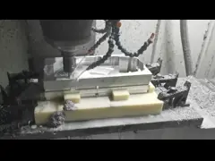 Блок CNC Шэньчжэня изготовленных на заказ частей алюминиевый для филируя подвергать механической обработке video