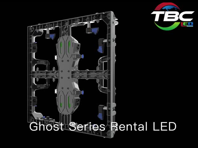Ghost Series Outdoor Front Magnetic Service Rental LED Screen