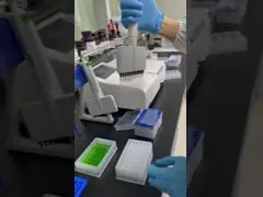 Лабораторные одноканальные 8-канальные 12-канальные пипетки для различных всасывающих наконечников Оборудование для обработки жидкостей video